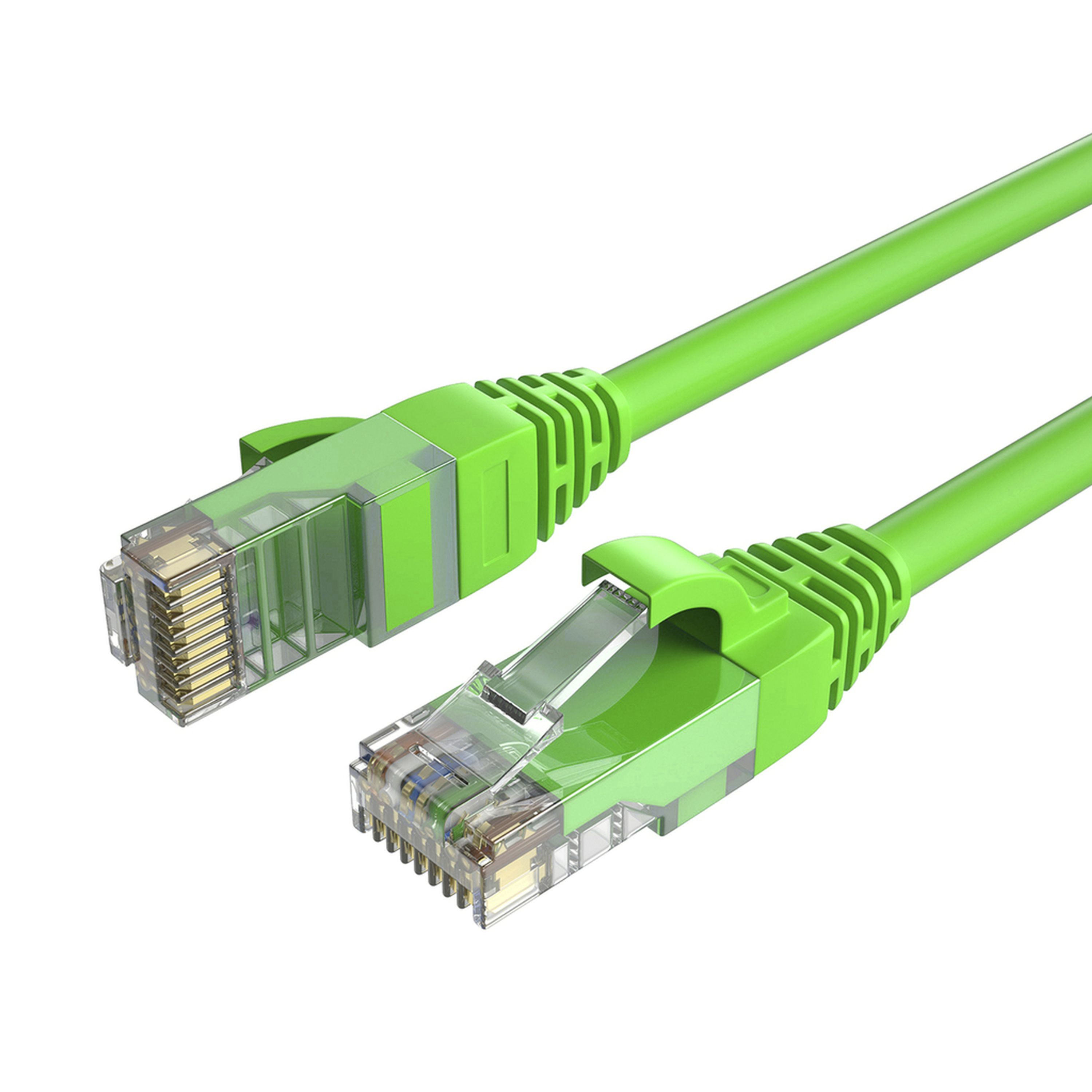 Cat6A Patch Cable - 5m Green