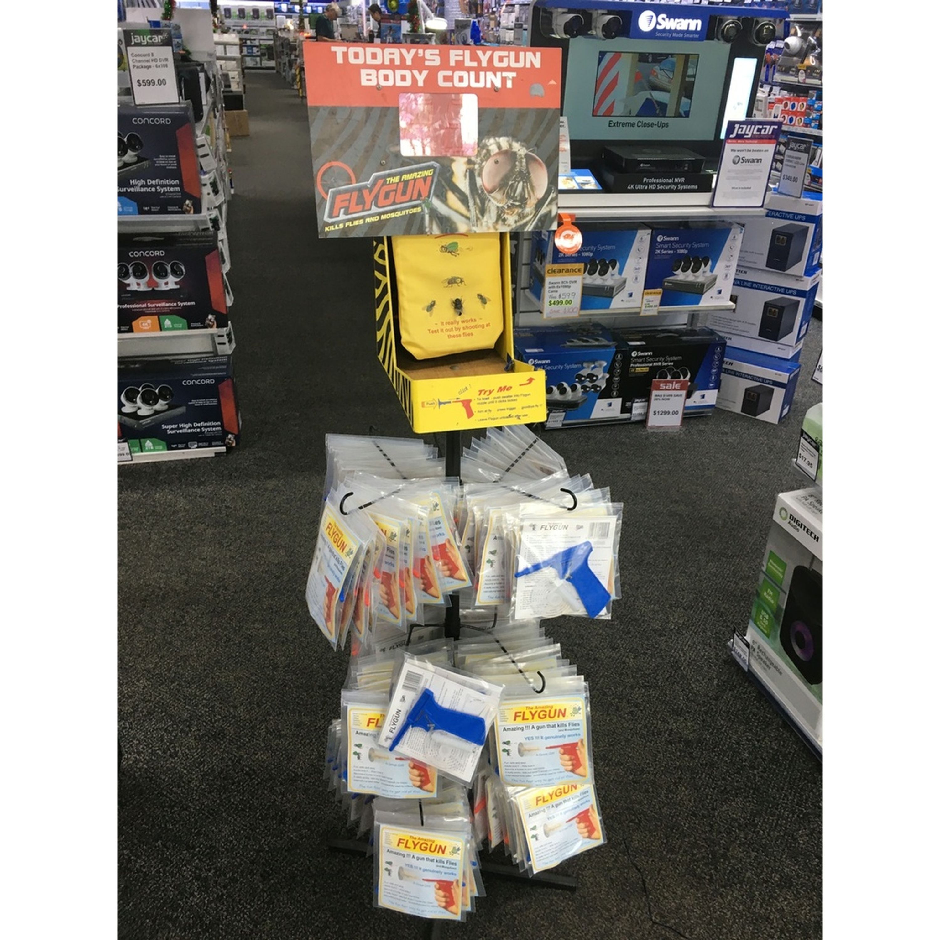Merchandising Floor Stand to Suit The Amazing Flygun (YS5545)